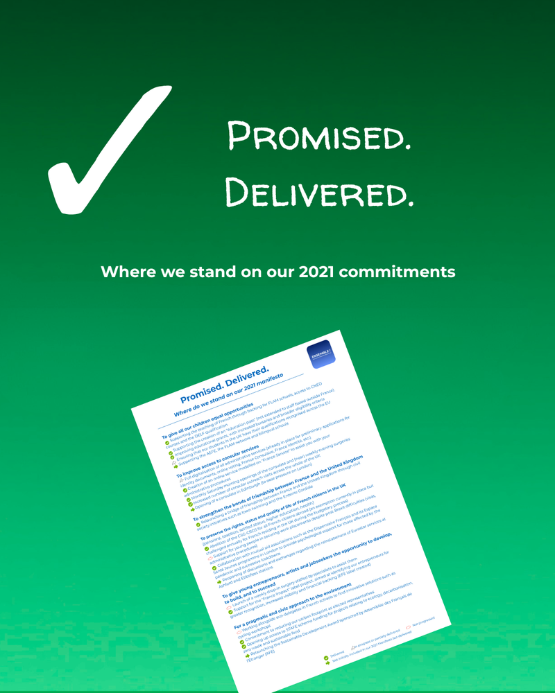 Check out here where we stand on our 2021 manifesto
