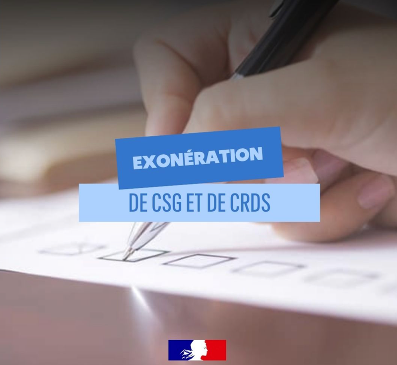 Exonération de CSG et de CRDS pour les non-résidents